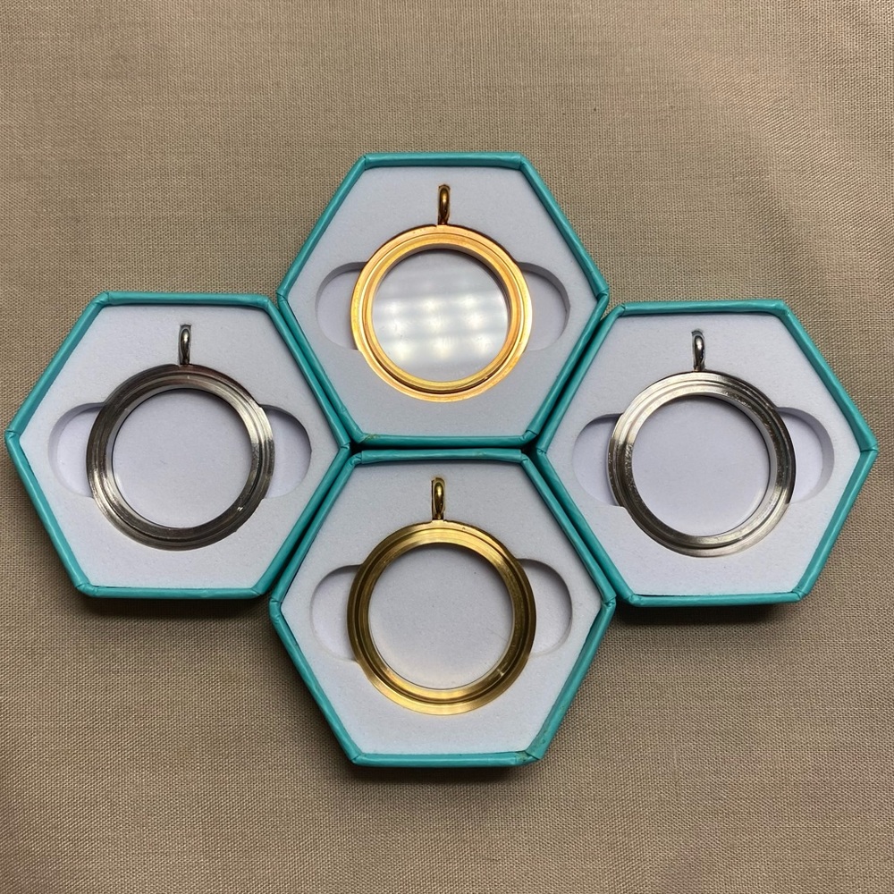 Origami Owl Large Twist Lockets